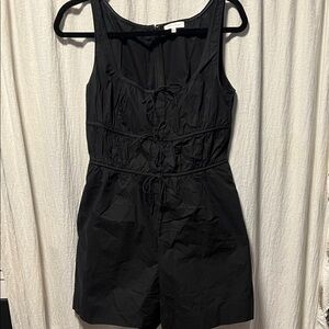 Rebecca Taylor Elegant Black Romper